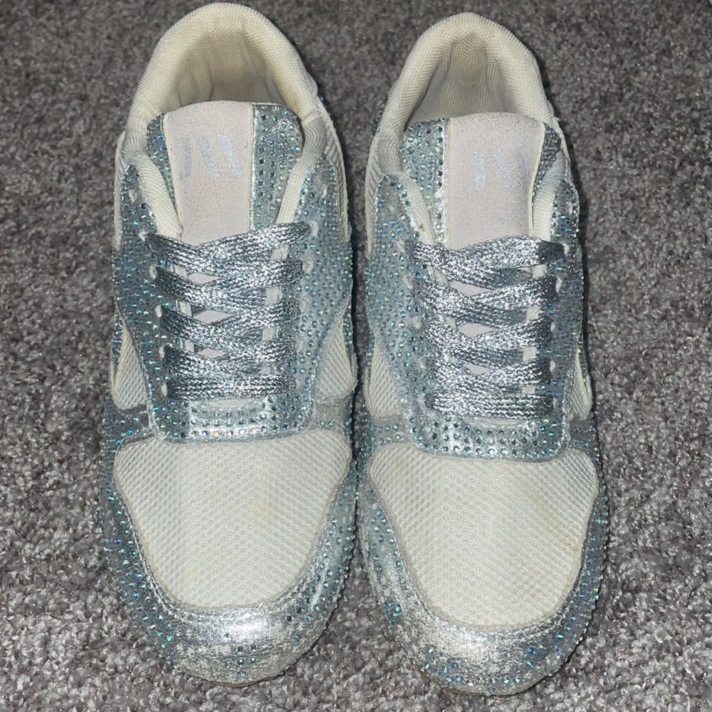 Super Cute and Fun Bedazzled Sneakers